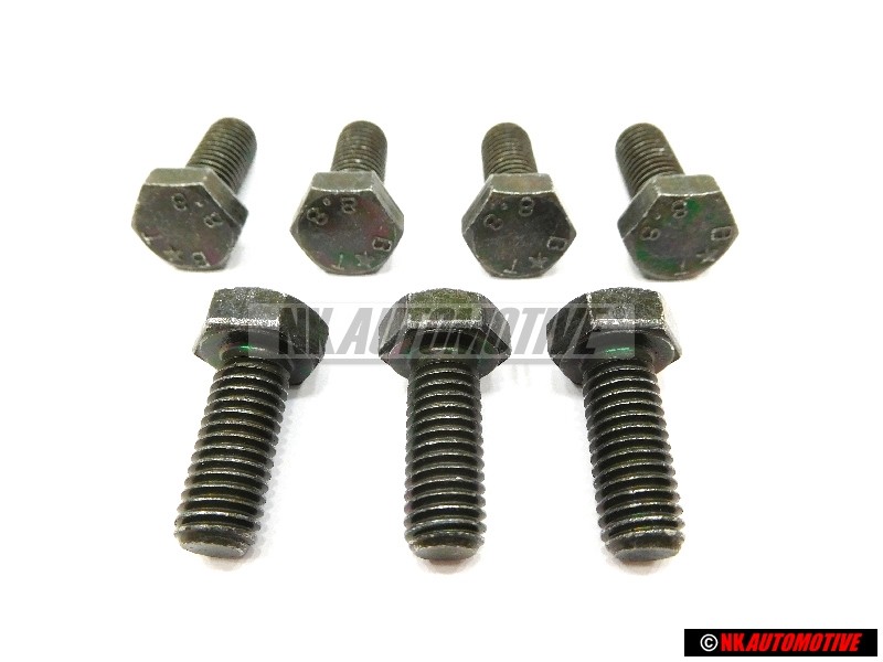 7X VW Originale Vite A Testa Esagonale - N 01024016