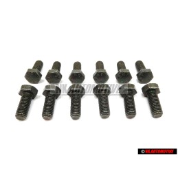 12X VW Originale Vite A Testa Esagonale - N 01024016