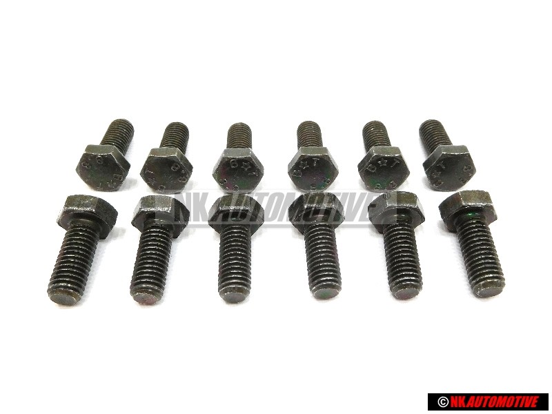 12X VW Originale Vite A Testa Esagonale - N 01024016