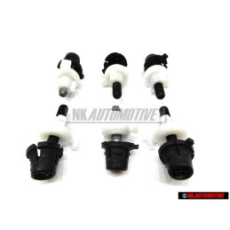 2x VW Originale 1 Set Di Elem. Di Fissaggio Per Faro Supplementare - 191998135A