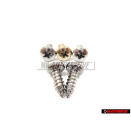 5x VW Originale Vite Lenticolare Lamiera - N 0139681