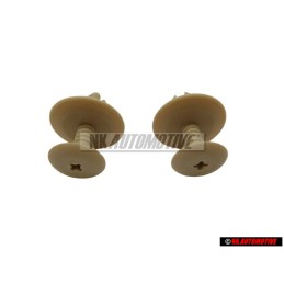 2x VW Originale Graffetta Beige Chiaro - 1H0867199A Q70