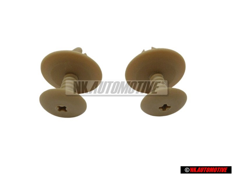 2x VW Originale Graffetta Beige Chiaro - 1H0867199A Q70