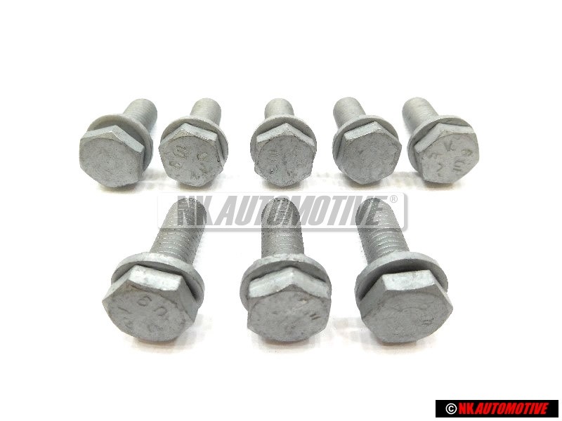 8x VW Originale Vite Testa Esag. 