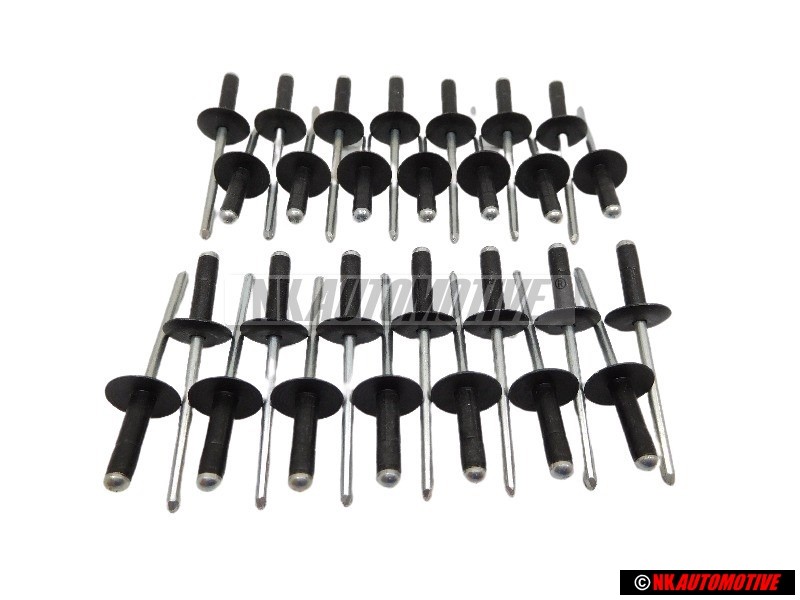 28x VW Originale Ribattino Cieco - N 90634901