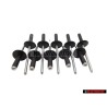 10x VW Originale Ribattino Cieco - N 90634901