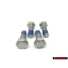 4x VW Originale Vite Testa Esag. Con Collare, Autobloccante - N 01024124