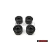 4x VW Originale Calotta Per Vite Nero Satinato - 1K0601173 9B9