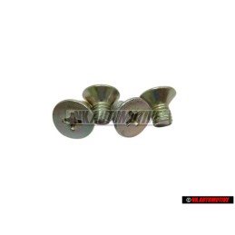 4x VW Originale Vite Testa Svasata - N 0142154