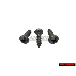 3x VW Originale Vite Lenticolare Lamiera - N 01396111