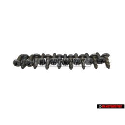 16x VW Originale Vite Lenticolare Lamiera - N 01396111