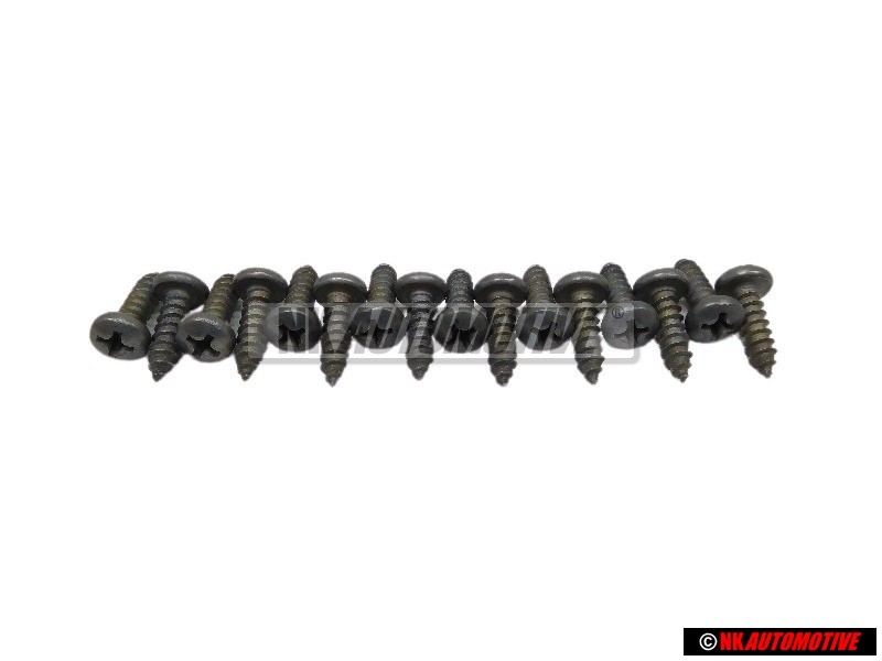 16x VW Originale Vite Lenticolare Lamiera - N 01396111