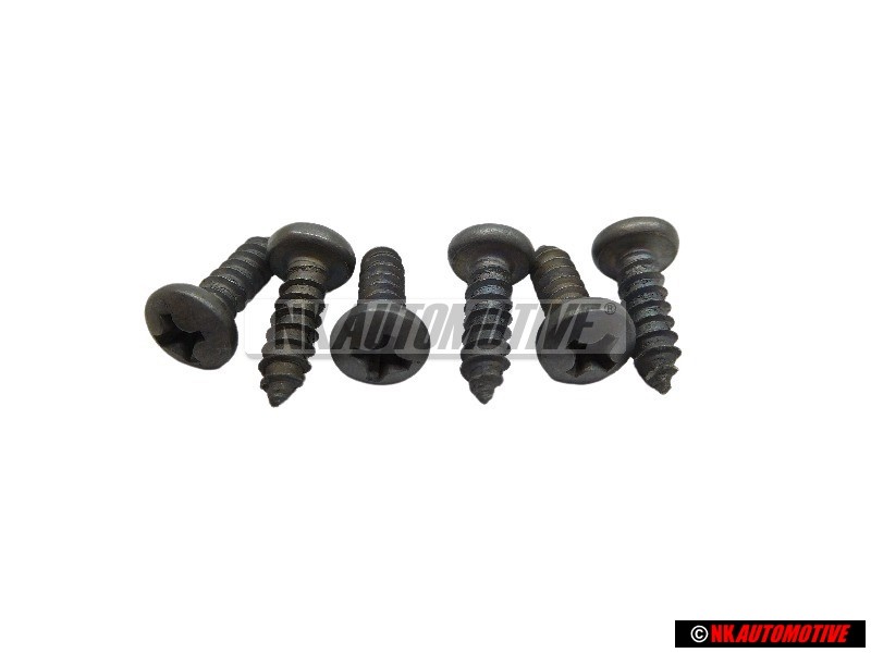 6x VW Originale Vite Lenticolare Lamiera - N 01396111