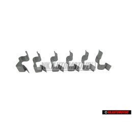 6x VW Originale Graffa - 823819679