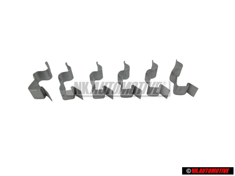 6x VW Originale Graffa - 823819679