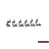 6x VW Originale Graffa - 823819679