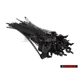 25x VW Originale Serracavi Con Supporto Per Perno Saldato: - N 90643701