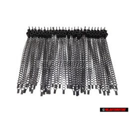 50x VW Originale Serracavi Con Supporto Per Perno Saldato: - N 90643701