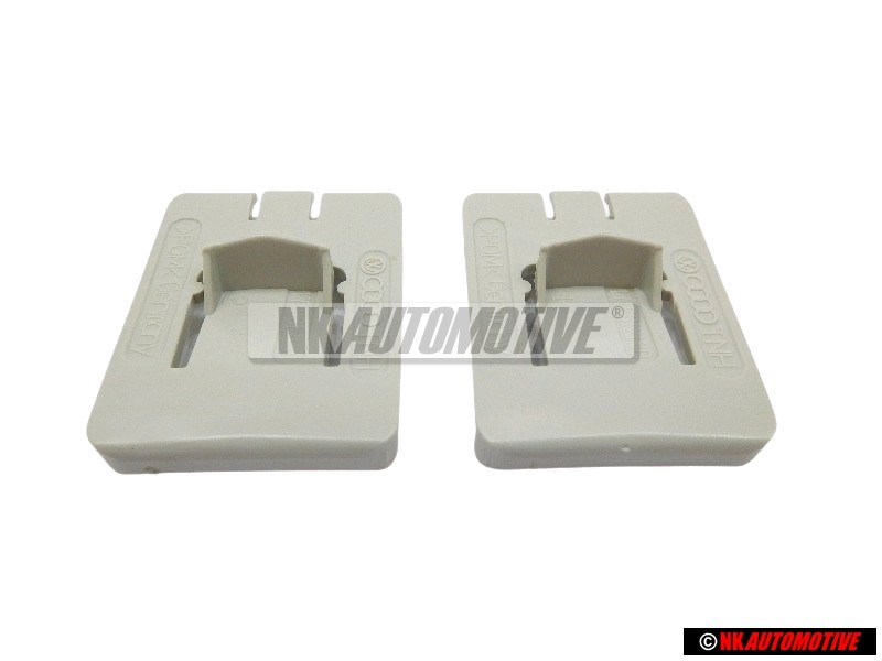 2x VW Originale Pattino Platino - 171881213B 2VK