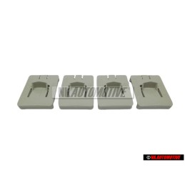 4x VW Originale Pattino Platino - 171881213B 2VK