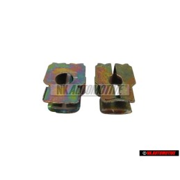 2x VW Originale Piastrina Elastica - WHT002257
