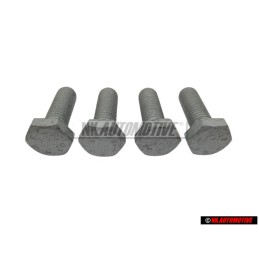 4x VW Originale Vite A Testa Esagonale - N 90877301