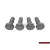 4x VW Originale Vite A Testa Esagonale - N 90877301