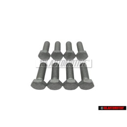 8x VW Originale Vite A Testa Esagonale - N 90877301