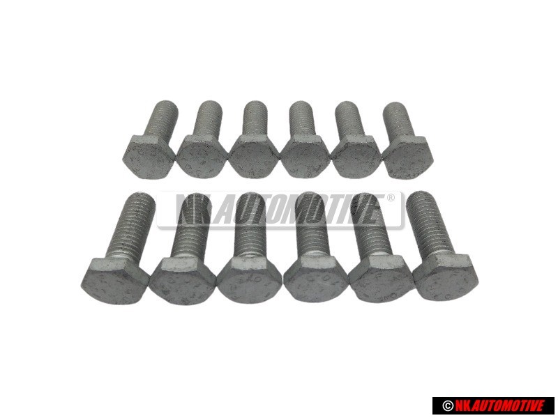 12x VW Originale Vite A Testa Esagonale - N 90877301