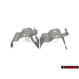 2x VW Originale Molla Di Ritegno Per Coppa Cromata - 321601175C