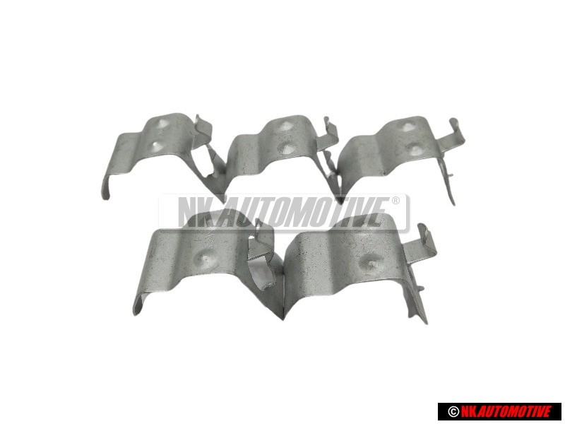 5x VW Originale Molla Di Ritegno Per Coppa Cromata - 321601175C