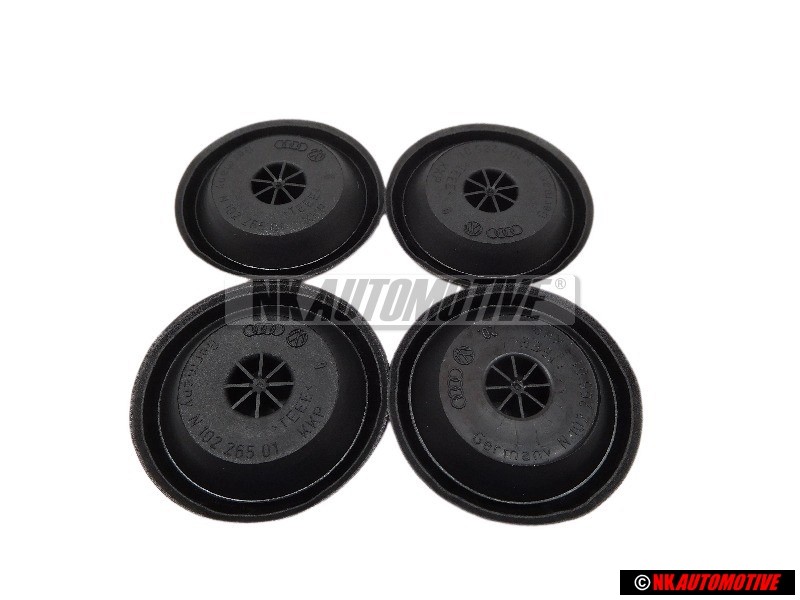 4x VW Originale Tappo - N 10034401