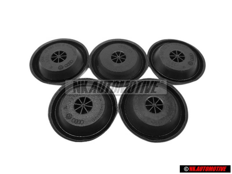 5x VW Originale Tappo - N 10034401