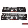 2x Audi Originale Audi Sport License Plate Holder - 3291900100