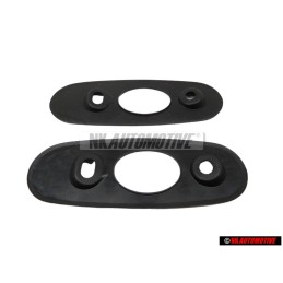 2x VW Originale Base Di Appoggio Nero Satinato - 535857543 01C