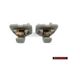 2x Audi Originale Supporto Per Aletta Parasole Argento Stella - 8W0857562A Z62