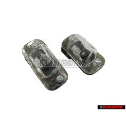 2x VW Originale Luce Targa - 1H6943021B