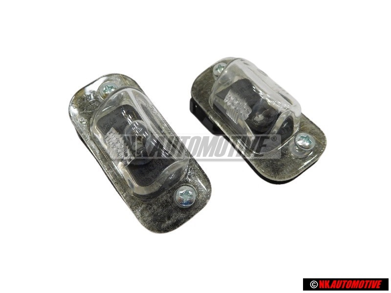 2x VW Originale Luce Targa - 1H6943021B