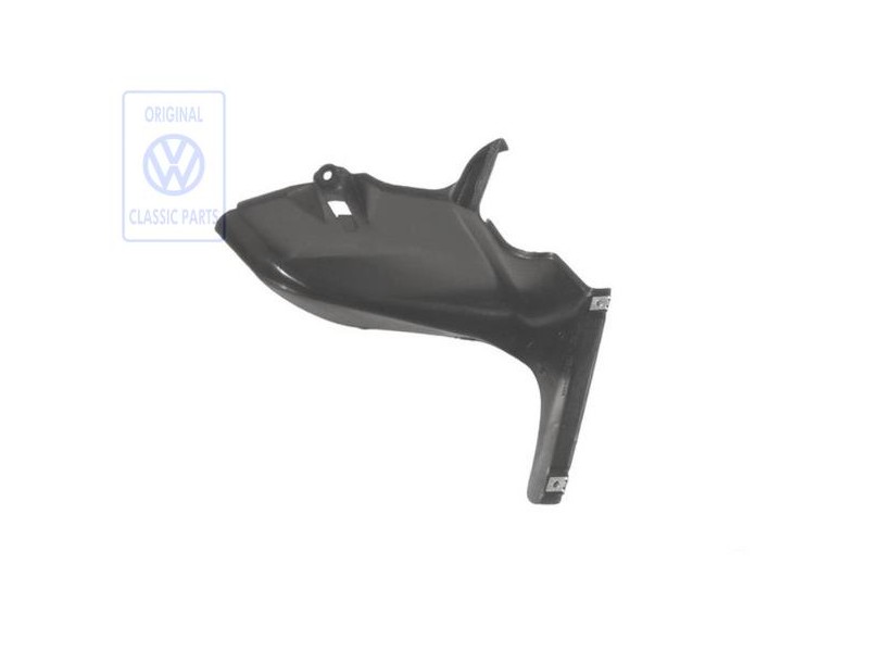 VW Originale Copertura Cinghia Trapezoidale Nero Satinato - 191825250 01C