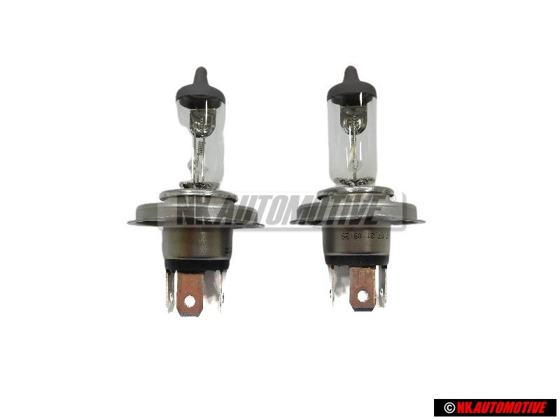 2x VW Originale Lamp. Alogena,Diffusore Giallo - N 0177643