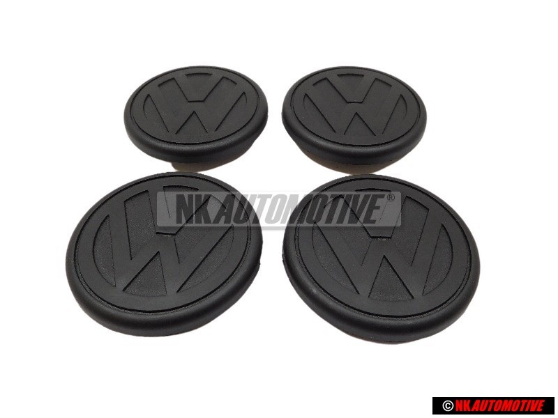 4x VW Originale Cappuccio Di Copertura Grafite - 701601171 2BC