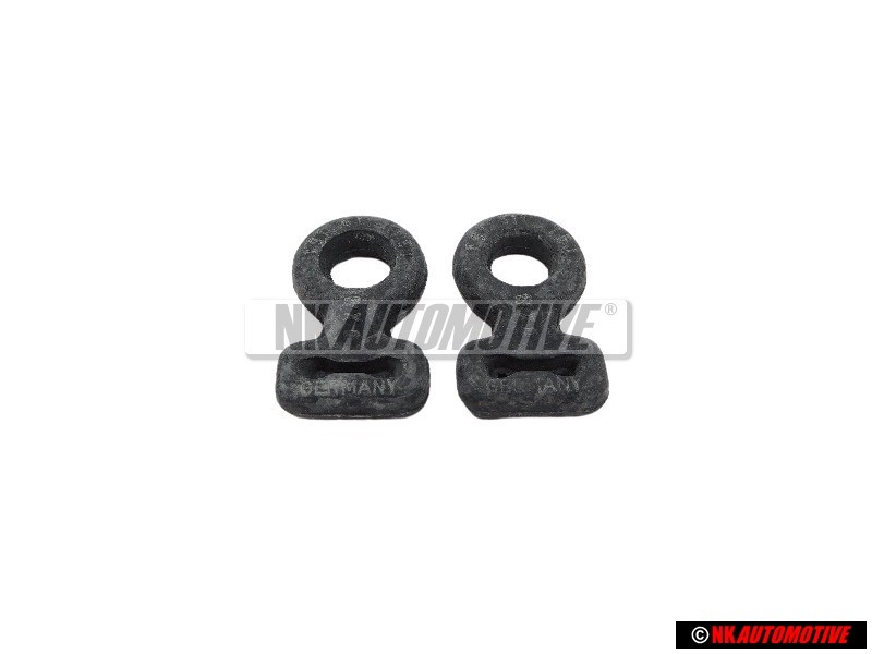 2x VW Originale Supporto P.Tubo Flessib.Freno - 191611751