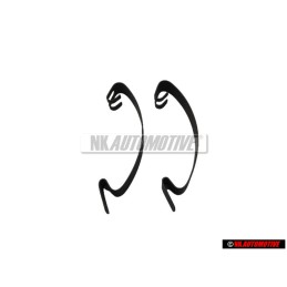 2x VW Originale Molla Ritegno - 030905265