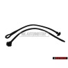 2x VW Originale Nastro Di Fissaggio Nero Satinato - 1H6863447 B41