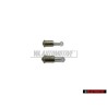 2x VW Originale Lampada Ad Incandescenza - N 90314502