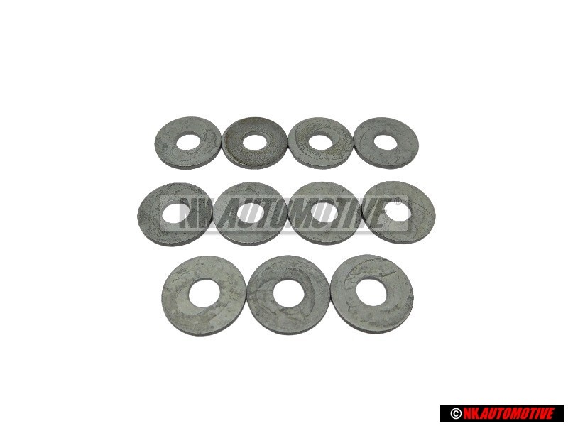 11x VW Originale Rondella Di Spessore - N 01166615