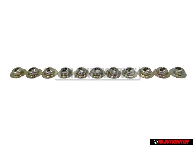 11x VW Originale Dado Autofilettante - N 0386021