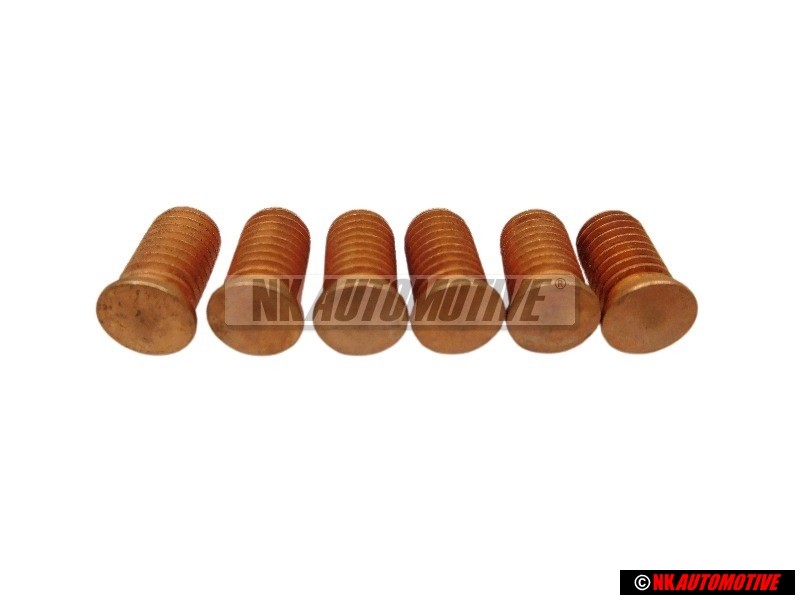 6x VW Originale Vite Di Saldatura 'Q.Ta Minima 100' - N 90169301