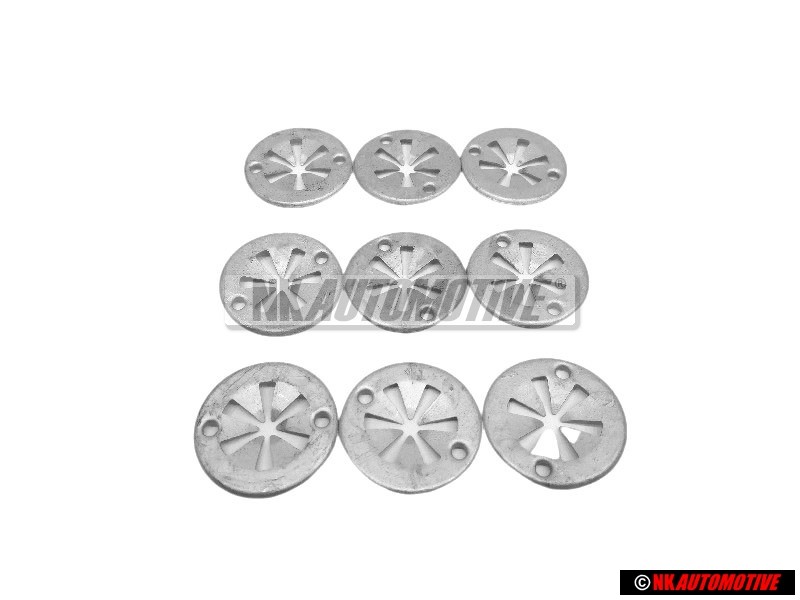 9x VW Originale Rondella D'Arresto - N 90796502
