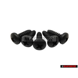 5x VW Originale Vite Lenticolare Lamiera - N 01396921